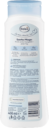 Gevoelige lichaamsbalsem, 400 ml