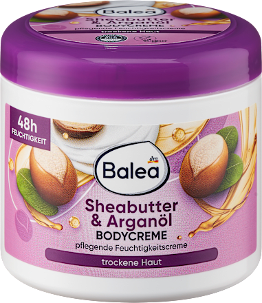 Bodycrème Sheaboter &amp; Arganolie, 500 ml