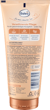 Bodylotion Crème-Olie Amandelolie, 200 ml