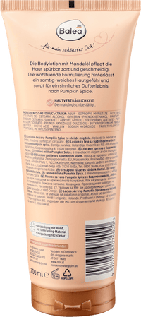 Balea Bodylotion Pumpkin Spice, 200 ml