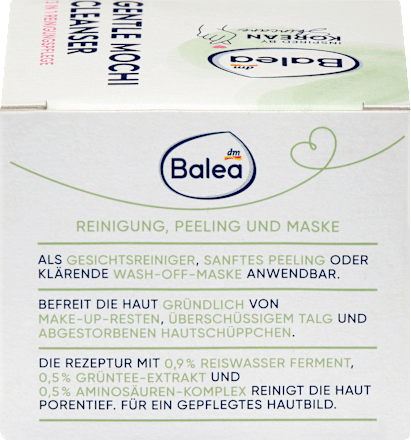 Cleanser Gentle Mochi, korean skincare balea, 100 ml