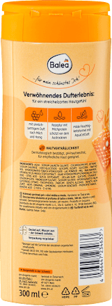 Douchemelk met honing, 300 ml