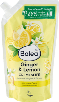 Cremeseife Ginger & Lemon, Nachfüllpack, 500 ml