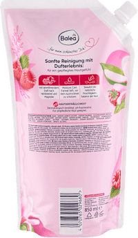 Cremeseife Himbeere & Magnolie, Nachfüllpack, 850 ml