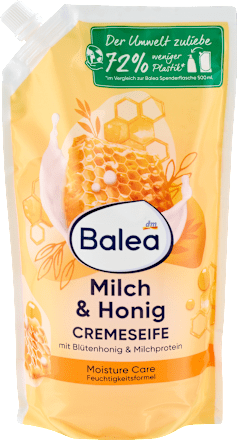 Cremeseife Milch & Honig Nachfüllpack, 850 ml