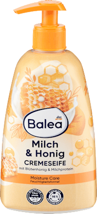 Crèmezeep Melk &amp; Honing, 500 ml