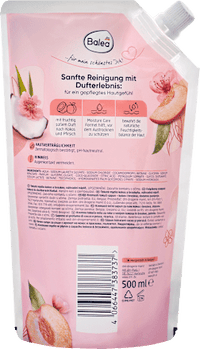 Crèmezeep Perzik &amp; Kokosnoot Navulverpakking, 500 ml
