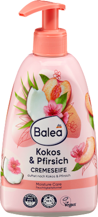 Crèmezeep Perzik &amp; Kokosnoot, 500 ml