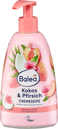 Cremeseife Pfirsich & Kokos, 500 ml