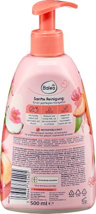 Crèmezeep Perzik &amp; Kokosnoot, 500 ml