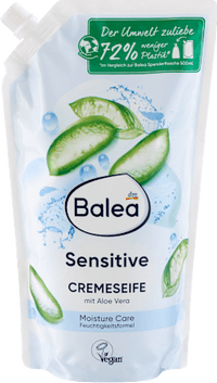 Cremeseife Sensitive mit Aloe Vera, Nachfüllpack, 850 ml