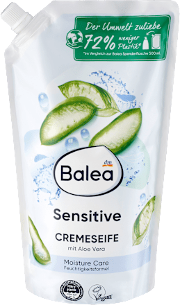 Cremeseife Sensitive Nachfüllpack, 850 ml