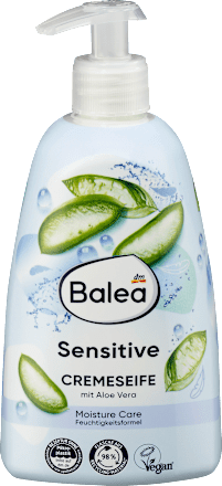 Gevoelige crèmezeep, 500 ml