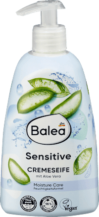 Gevoelige crèmezeep, 500 ml