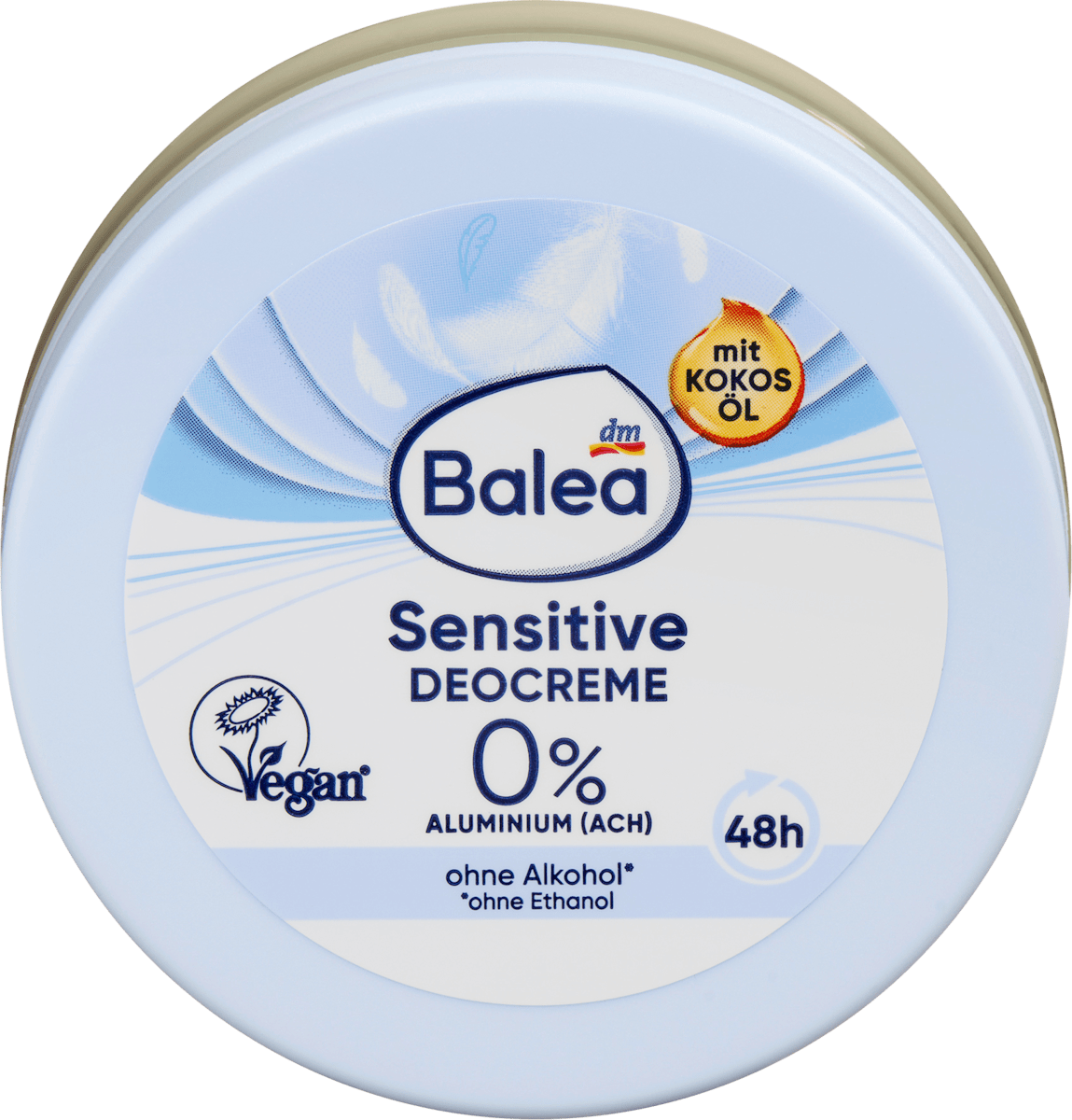 Crème déodorante Balea Sensitive, 50 ml