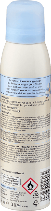 Balea Deospray pure softness, 150 ml