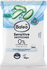 Deotücher Sensitive, 10 St Balea