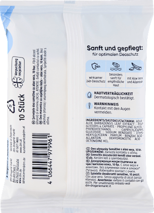 Deotücher Sensitive, 10 St