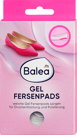 Druckstellenschutz Ferse Unterseite Gelpads, 2 St