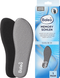 Einlegesohlen Memory Foam, Gr. 38/39 (1 Paar), 2 St