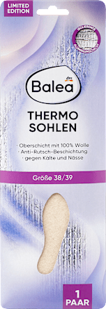 Thermo inlegzolen maat 38/39 (1 paar), 1 stuk