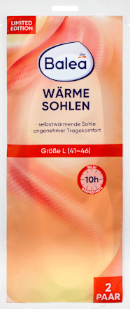 Inlegzolen verwarmen maat 41-46 (2 paar), 4 stuks