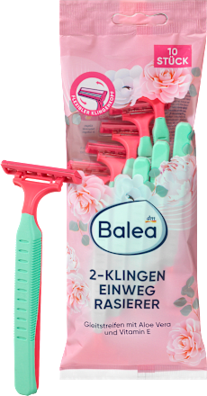 Wegwerpscheermesje 2 mesjes, 10 stuks