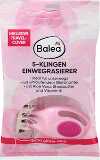 Einwegrasierer 5-Klingen, Reisegröße, 1 St