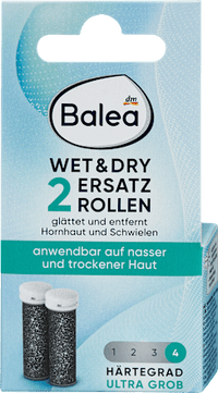 Ersatzrollen Hornhautentferner (Stufe 4) ultra grob, 2 St
