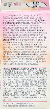 Solid Body Care Shimmer Stick Summer Island, 25 g