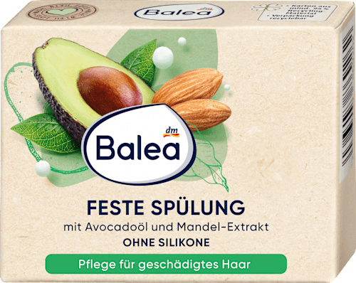 Fester Conditioner Avocadoöl & Mandel-Extrakt, 60 g