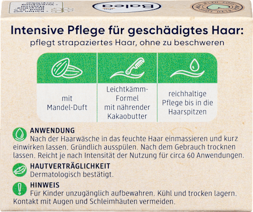 Fester Conditioner Avocadoöl & Mandel-Extrakt, 60 g