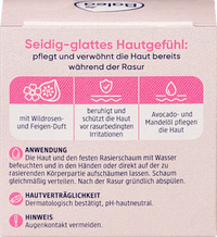 Fester Rasierschaum Wildrose, 60 g