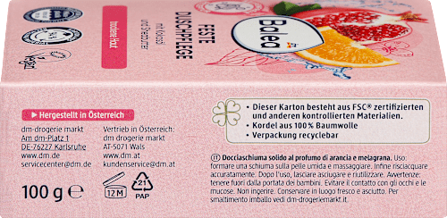 Vaste douchegel met kokosolie en sheaboter, 100 g