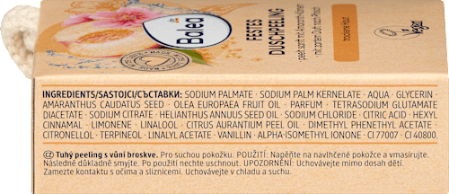 Festes Körperpeeling Pfirsich, 100 g