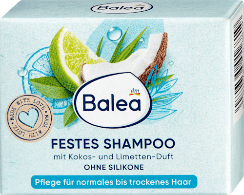 Festes Shampoo Kokos- & Limettenduft, 60 g