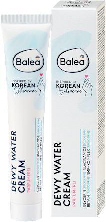 Feuchtigkeitscreme Dewy Water, korean skincare balea, 50 ml