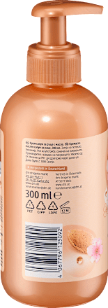 Flüssigseife Creme-Öl mit Mandelöl & Marulanuss Duft, 300 ml