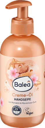 Flüssigseife Creme-Öl mit Mandelöl & Marulanuss Duft, 300 ml