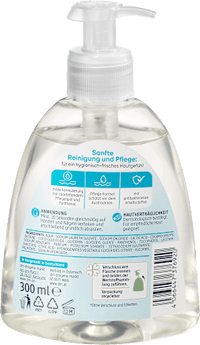 Vloeibare zeep, milde zeep voor verzorging en hygiëne, antibacterieel, 300 ml
