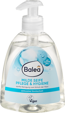 Flüssigseife, milde Seife Pflege & Hygiene, antibakteriell, 300 ml
