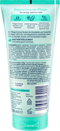Balea Voet- en nagelbalsem, 100 ml