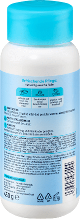 Fußbad Vitalbad pflegende Erfrischung, 450 g