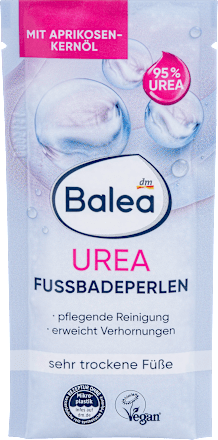 Fußbadeperlen sehr trockene Füße 95 % Urea, 20 g Balea