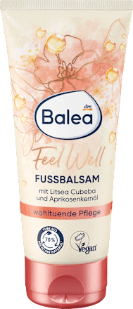 Fußbalsam Feel Well Litsea Cubeba, 100 ml Balea
