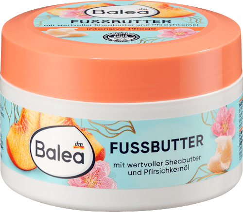 Voetboter sheaboter &amp; perzikpitolie, 150 ml