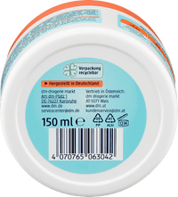 Fußbutter Sheabutter & Pfirsichkernöl, 150 ml