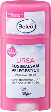 Fußcreme, Fußbalsam Stick Urea, 50 g