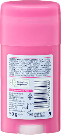Fußcreme, Fußbalsam Stick Urea, 50 g