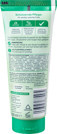 Voetcrème hertenvet, 100 ml